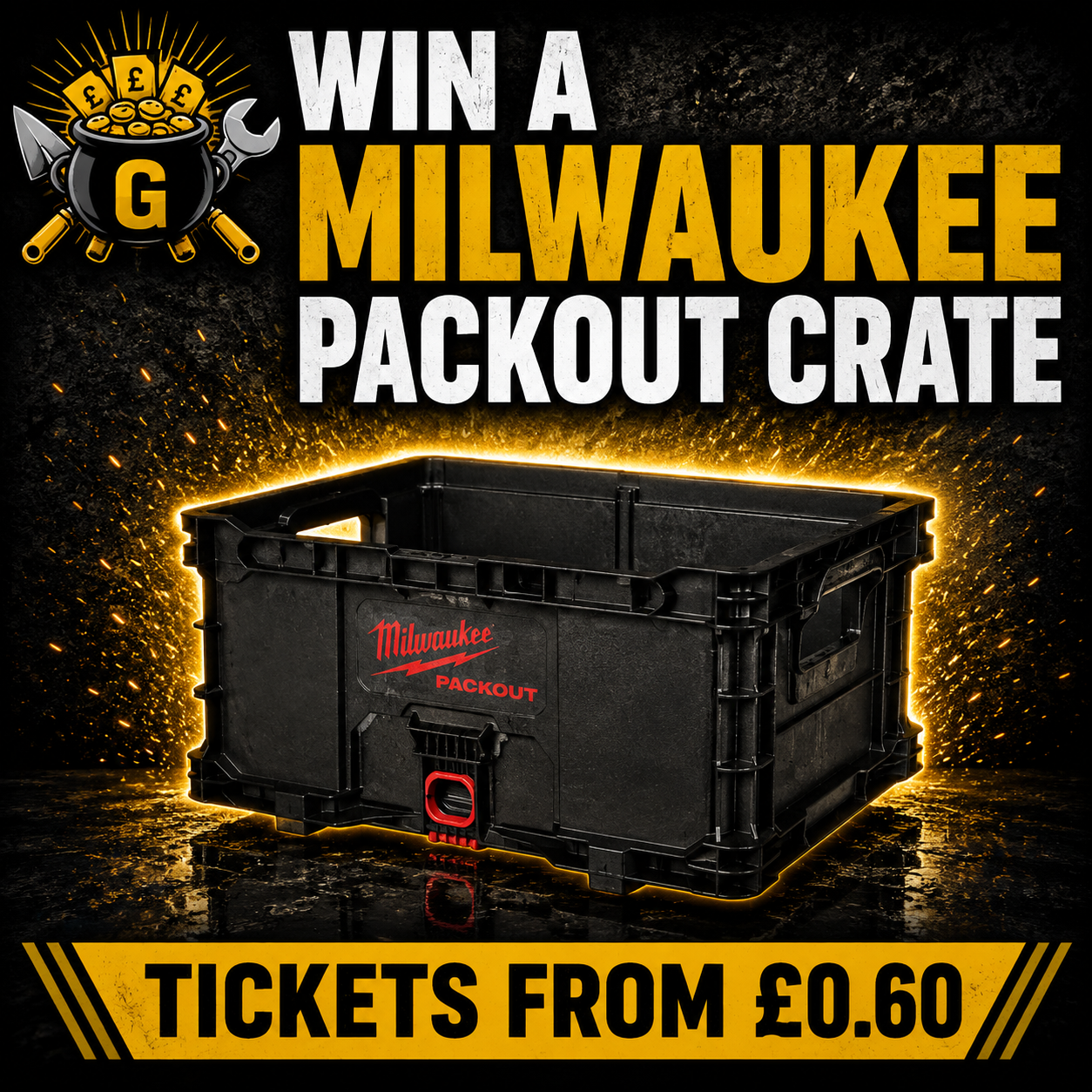 Win a Milwaukee Packout Crate